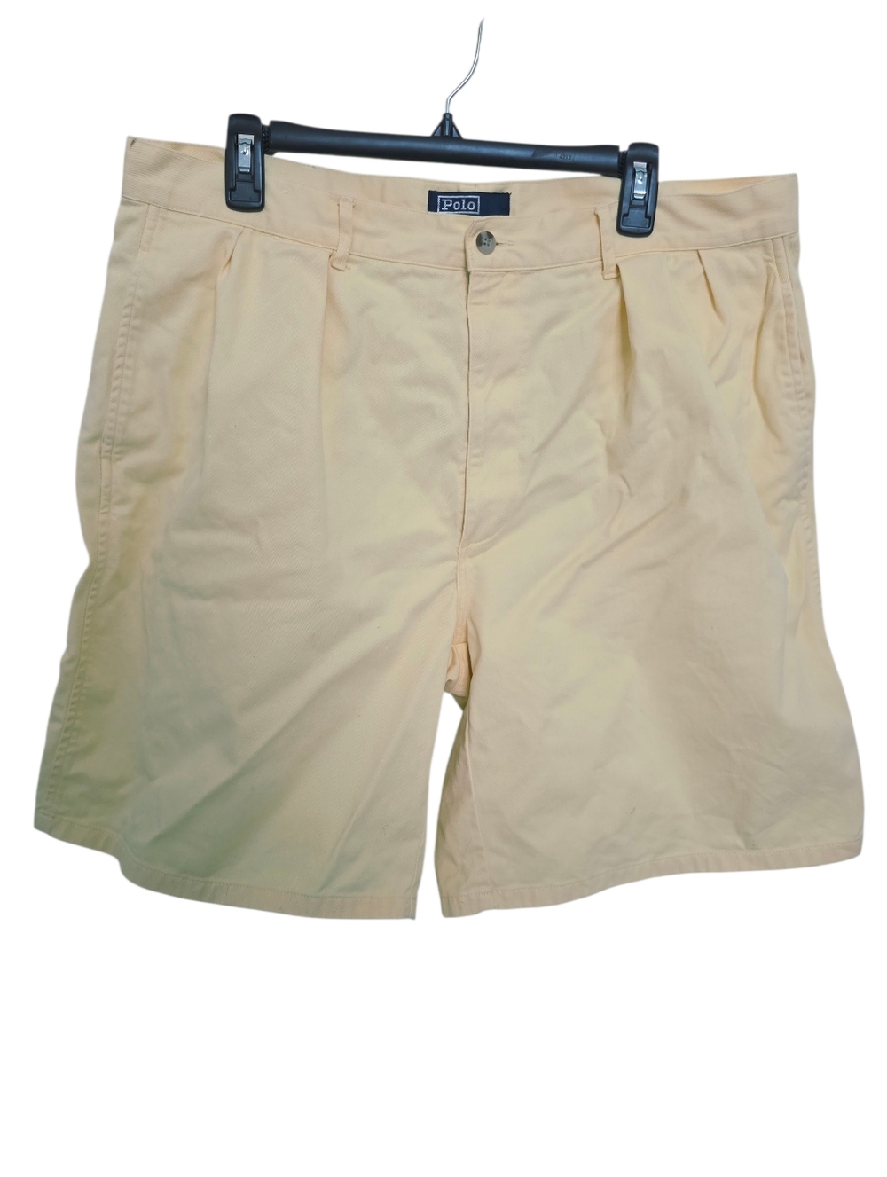 Polo By Ralph Lauren Vintage Chino Shorts Yellow Men's Size 38